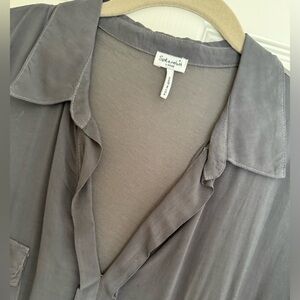 Splendid cotton / rayon long sleeve shirt